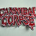 Cannibal Corpse - Patch - CANNIBAL CORPSE  shaped   new patch  c130  - 5.5 x 10 cm