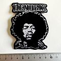 Jimi Hendrix - Patch - jimi hendrix shaped patch h150