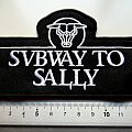 Subway To Sally - Patch - Subway to sally shaped patch s252 new