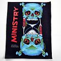 Ministry - Patch - MINISTRY  skulls vintage 1992 back patch bp141 new off.brockum patch