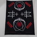 Deicide - Patch - DEICIDE 1992 very rare back patch bp186 30X26X37