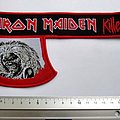 Iron Maiden - Patch - Iron Maiden shaped embleem killers patch 31