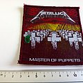 Metallica - Patch - Metallica vintage master of puppets patch 179. very rare with red/brown border