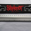 Slipknot - Patch - Slipknot strip patch 48 official 2001 blue grape 5x20 cm new