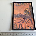 Megadeth - Patch - MEGADETH vintage 80's patch 56  new peace sells.... 8x11 cm