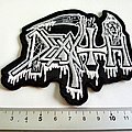 Death - Patch - Death shaped logo patch d17