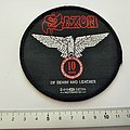 Saxon - Patch - SAXON vintage  10 years patch 11 new 10cm silver