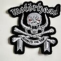 Motörhead - Patch - Motorhead  shaped march or die patch 151 new 11 x 11 cm