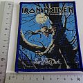 Iron Maiden - Patch - IRON MAIDEN FEAR OF..1992 PATCH 55 new 10 X 12.cm blue border