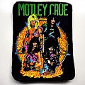 Mötley Crüe - Patch - MOTLEY CRUE very rare 80's patch m114 new 9x10 cm