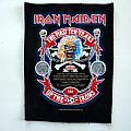 Iron Maiden - Patch - IRON MAIDEN  1990  the first ten years vintage back patch bp666  -  25x28x36