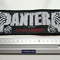 Pantera - Patch - Pantera 1993 unscarred strip patch used 255 very rare 6.5 x 19.5