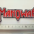 Manowar - Patch - Manowar shaped patch m72 -- 5 x 12 cm