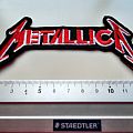 Metallica - Patch - METALLICA shaped patch 87 new
