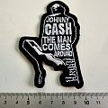 Johnny Cash - Patch - Johnny Cash shaped patch c185