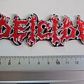 Deicide - Patch - Deicide shaped patch d271 new