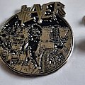 Slayer - Pin / Badge - Slayer shaped  pin badge  n7