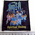 Death - Patch - Death 1990 vintage spiritual healing patch used275  size 9.5 x 11 cm