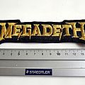 Megadeth - Patch - Megadeth shaped  patch used172