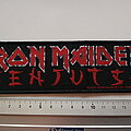 Iron Maiden - Patch - Iron Maiden Senjutsu   strip patch  258  ---5 x 17 cm