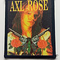 Guns N&#039; Roses - Patch -  Guns N' Roses Axl photo printed 80's patch 83 - 8 x 10 cm