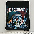 Megadeth - Patch - MEGADETH   1985 patch no 52 8 x 10 cm brandnew from the archive