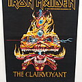 Iron Maiden - Patch - Iron Maiden   The Clairvoyant original 1988 backpatch bp93 patch