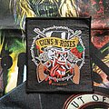 Guns N&#039; Roses - Patch - Guns N' Roses patch 13 official 1991 + silver glitter print 9.5X11 cm