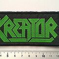 Kreator - Patch - Kreator green logo patch k31