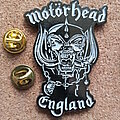 Motörhead - Pin / Badge - Motörhead Motorhead England metal shaped pin speld badge 4x5,5, cm