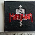 Manowar - Patch - MANOWAR  PATCH M126  VERY RARE 80'S     brandnew vintage original 9 x 9.5 cm