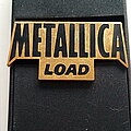 Metallica - Pin / Badge - Metallica shaped Load pin badge speld 1.5 x 3 cm no 316