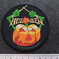 Helloween - Patch - Helloween official 1989 pumpkin drummer patch h412