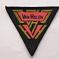 Van Halen - Patch - Van Halen  official 1981  triangle logo patch v38