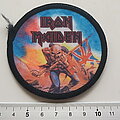 Iron Maiden - Patch - Iron Maiden 1983 Trooper patch 356--  7.5 cm