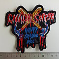 Cannibal Corpse - Patch - Cannibal Corpse  shaped patch c25  hammer smashed face