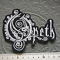 Opeth - Patch - Opeth embroidered shaped patch o7