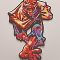 Iron Maiden - Patch - Iron Maiden Piece of mind  ltd. edition shaped patch 330