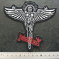 Judas Priest - Patch - Judas Priest  shaped Angel of Retribution patch j91 ---13x12 cm