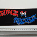 Guns N&#039; Roses - Other Collectable -  Guns N' Roses official 1993 sticker 21.5 x 9 cm