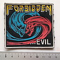 Forbidden - Patch - Forbidden old rubber ...Evil patch rp11