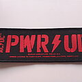 AC/DC - Patch - AC/DC  power  up  strip patch 33  size  5 x 14.5 cm