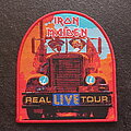 Iron Maiden - Patch - Iron Maiden  strictly limited edition Real Live Tour patch 210