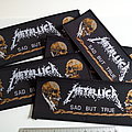 Metallica - Patch - Metallica vintage strip patch 62 sad but true new 7x20 cm