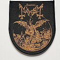 Mayhem - Patch - Mayhem Daemon  shield patch m13 black border