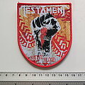 Testament - Patch - Testament  native blood shield patch  t5  red border