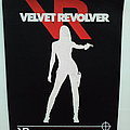 Velvet Revolver - Patch - Velvet Revolver  2004 backpatch bp91 ---30x26x37 cm