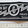 Green Day - Patch - Green Day 2004  pirate radio strip patch g114 --6.5x18.5 cm