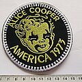 Alice Cooper - Patch - Alice Cooper America 1973 patch c37