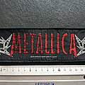 Metallica - Patch - Metallica Ninja 1996 strip patch used 956 --6x19.5cm/2.5x 7.5 inch